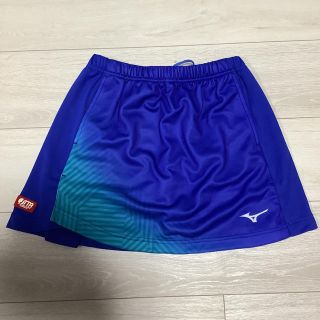 ミズノ(MIZUNO)のミズノ スコート   ブルー&ブラック  Mサイズ 2枚セット【晴子様専用】(卓球)