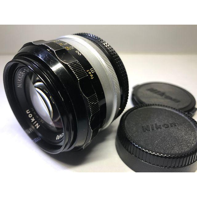 Nikon(ニコン)のニコン NIKKOR-S.C Auto 50mm F1.4 (Ai改造) スマホ/家電/カメラのカメラ(フィルムカメラ)の商品写真