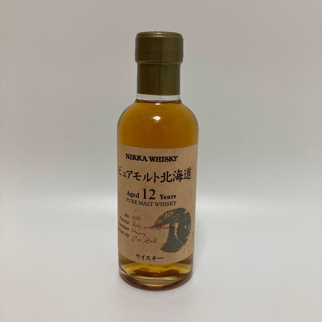 最安 ニッカウヰスキー - ピュアモルト北海道 12年 180ml 未開栓 ウイスキー 最安 ニッカウヰスキー - ピュアモルト北海道 12年 180ml 未開栓 ウイスキー