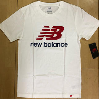 ニューバランス(New Balance)のニューバランス　半袖Tシャツ　M 白　新品　New Balance(Tシャツ/カットソー(半袖/袖なし))