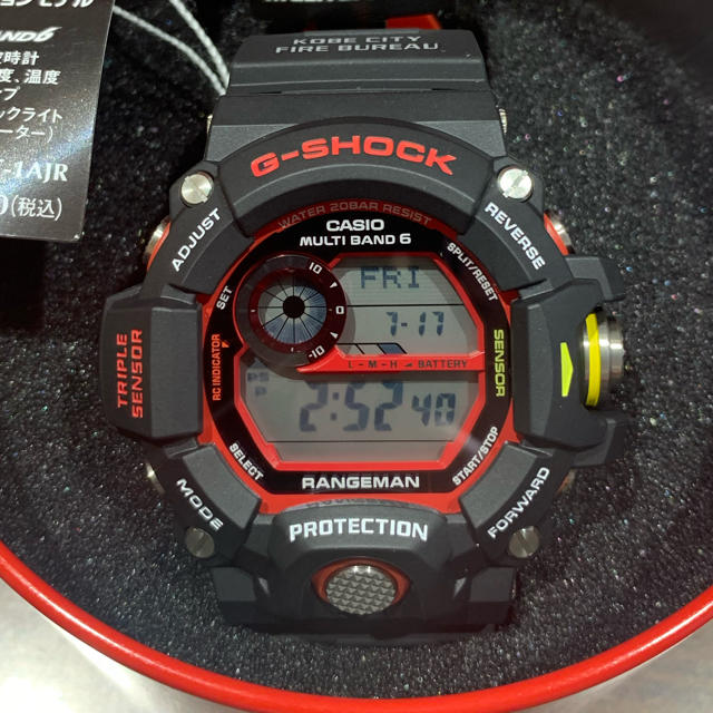 カシオ　G-SHOCK　レンジマン　GW-9400NFST　緊急消防援助隊