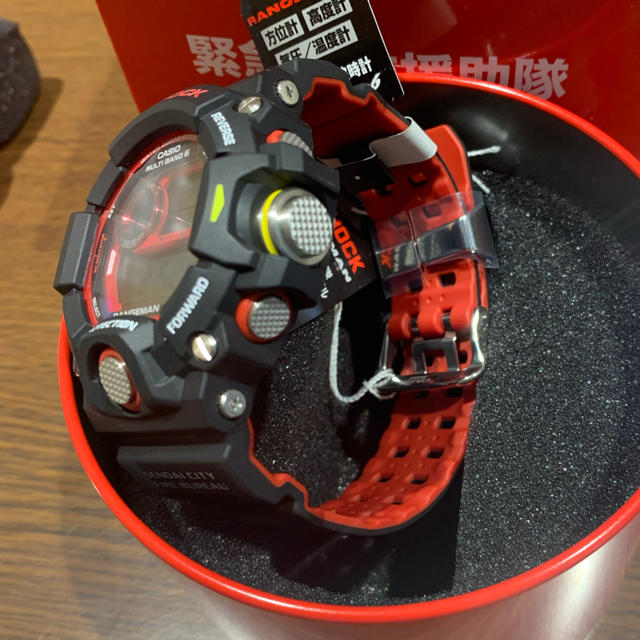 Gショック RANGEMAN　緊急消防援助隊　GW-9400NFST-1AJR