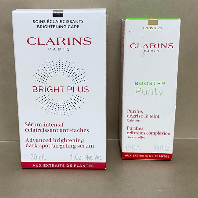 CLARINS - クラランス★ ブライトプラス ブライトニング セラム＆ブースターP★2点・新品
