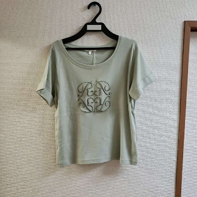 rienda(リエンダ)のリエンダTシャツ(ミントのお色味) レディースのトップス(Tシャツ(半袖/袖なし))の商品写真