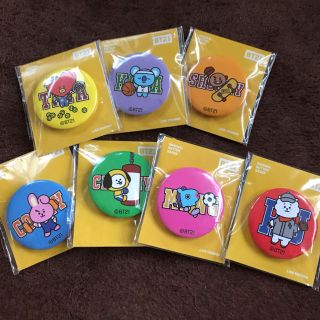 ボウダンショウネンダン(防弾少年団(BTS))のファミマ限定　BT21 缶バッジ(バッジ/ピンバッジ)