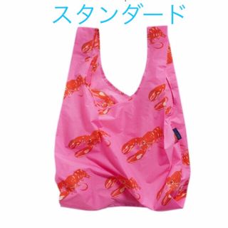 ビームス(BEAMS)のBAGGU スタンダード ピンクロブスター(エコバッグ)