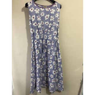 マリメッコ(marimekko)のhotaru様専用　kapuwa デイジー柄ワンピース(ひざ丈ワンピース)