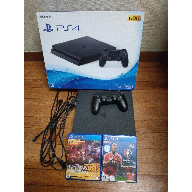 たか様専用】PS4本体+ソフト2本(ブラックCUH-2200 500GB) エンタメ