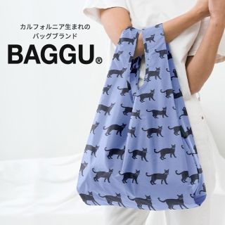 BAGGU バグゥ　Standard　エコバック　キャット　ねこ　(エコバッグ)