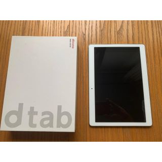 dtab d-01H 10インチタブレット 地デジチューナー内蔵(タブレット)