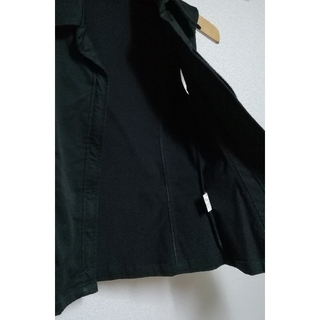 【確認用1】X⋅I⋅S　ノースリーブ　襟付き　ファスナー　黒(シャツ/ブラウス(半袖/袖なし))