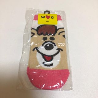 ダブルシー(wc)のw♡c くまたん　靴下　22〜24cm (ソックス)