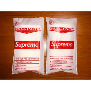 シュプリーム(Supreme)のシュプリーム　ノベルティ　ポンチョ　Ballpark Poncho  3個セット(ポンチョ)