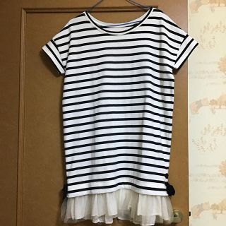 フランシュリッペ(franche lippee)のフランシュリッペブラックボーダーTシャツ❤️期間限定値下げ❤️(Tシャツ(半袖/袖なし))