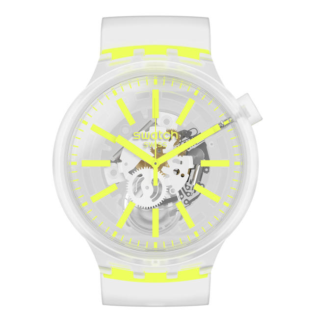 swatch(スウォッチ)の【2020 SUMMER】Swatch イエローインジェリー メンズ レディース レディースのファッション小物(腕時計)の商品写真