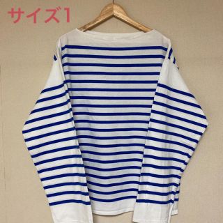 コモリ(COMOLI)の20ss outil tricot aast バスクシャツ　サイズ1(Tシャツ/カットソー(七分/長袖))