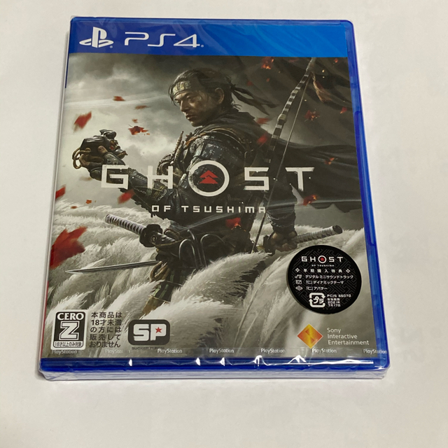 PS4 Ghost of Tsushima ゴーストオブツシマ 新品