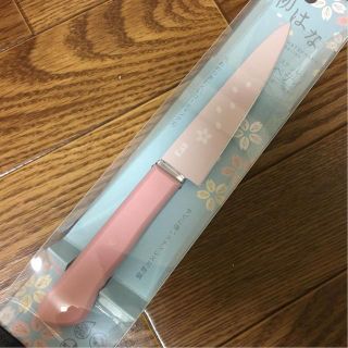 カイジルシ(貝印)の貝印 桜 初はな ピンク ペティナイフ 120mm(調理道具/製菓道具)