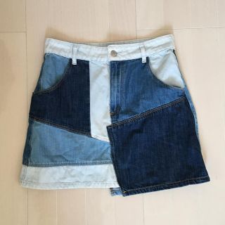 ザラ(ZARA)の美品　ZARA デニムスカート ミニスカート(ミニスカート)