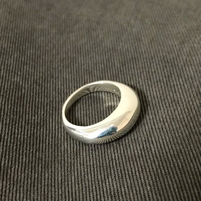 LAVER ラバー SILVER SMALL R リング 入園入学祝い brcstarch.com.br