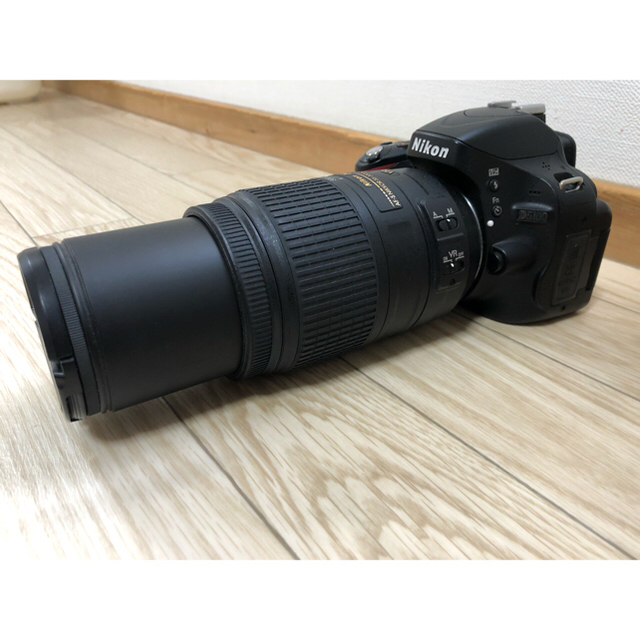 【値下げ】Nikon D5100 一眼レフカメラ（55-300mm望遠レンズ付）