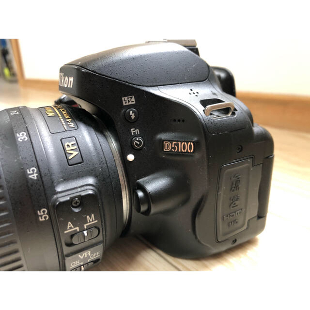 【値下げ】Nikon D5100 一眼レフカメラ（55-300mm望遠レンズ付）