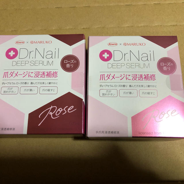 2個セット！大容量 Dr.Nail ディープセラム ローズの香り 6.6ml