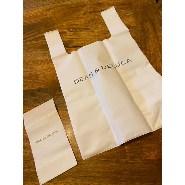 DEAN & DELUCA(ディーンアンドデルーカ)のDEAN & DELUCAミニマムエコバッグホワイト レディースのバッグ(エコバッグ)の商品写真