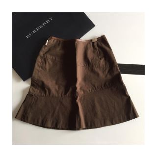 バーバリー(BURBERRY)のBURBERRY CHILDREN⭐ペプラムスカート チェックスカート (スカート)