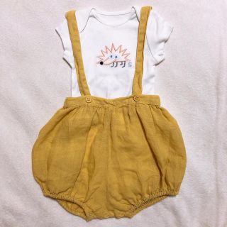 キャラメルベビー&チャイルド(Caramel baby&child )のcaramel キャラメル ロンパース サロペット ブルマ 18m(ロンパース)