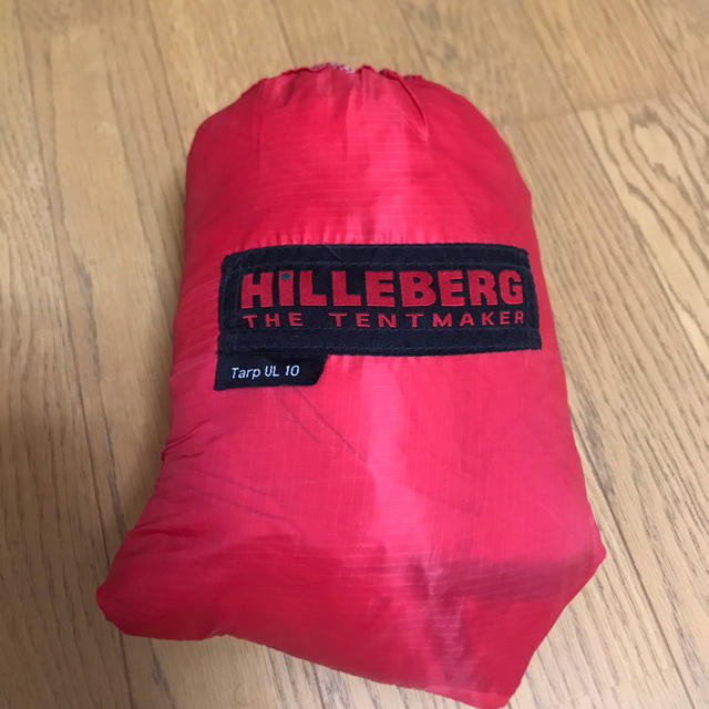 HILLEBERG(ヒルバーグ)のヒルバーグ　タープ　UL10 レッド スポーツ/アウトドアのアウトドア(テント/タープ)の商品写真