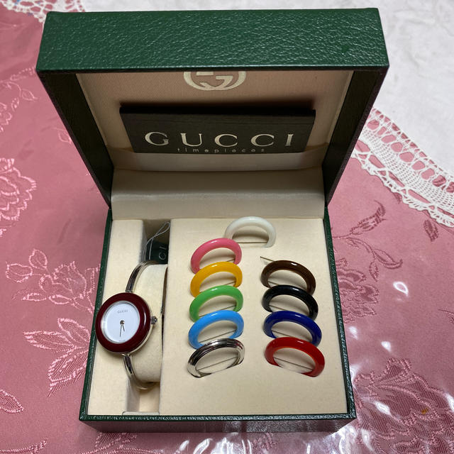 Gucci(グッチ)のGUCCI 腕時計　マルチカラー レディースのファッション小物(腕時計)の商品写真