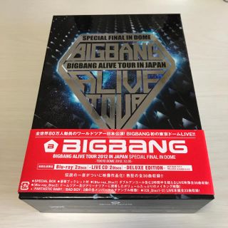 ビッグバン(BIGBANG)のBIGBANG　ALIVE TOUR 2012 ブルーレイ(ミュージック)