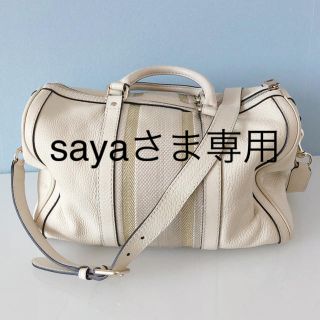 グッチ(Gucci)の正規品 日本未販売 グッチ ボストンバッグ ベージュ 2way 希少(ボストンバッグ)