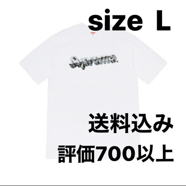 込L chrome logo tee supreme