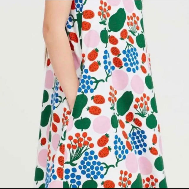 UNIQLO(ユニクロ)のmarimekko × UNIQLO 日本未発売　ワンピース　100 キッズ/ベビー/マタニティのキッズ服女の子用(90cm~)(ワンピース)の商品写真