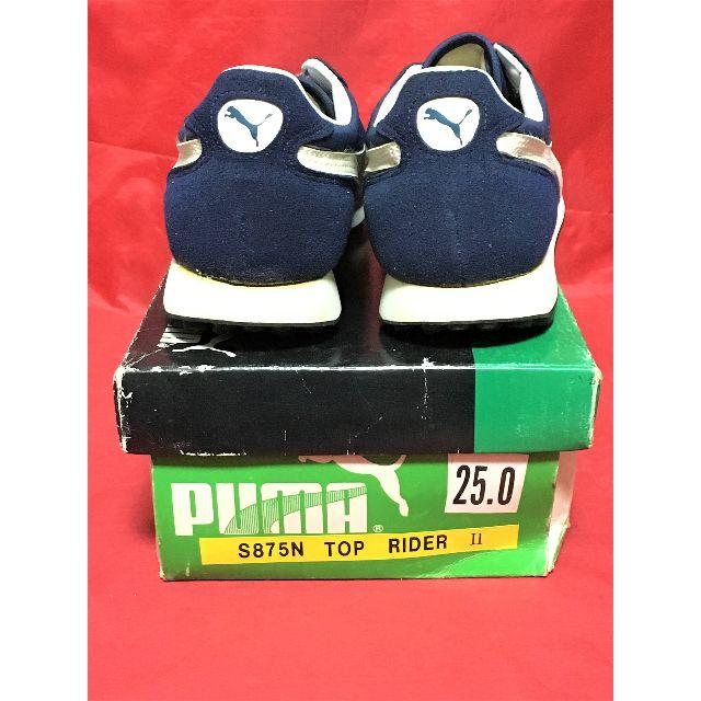 PUMA - ☆80~90s!希少レア!プーマ トップライダー 紺/白 デッド PUMA - ☆80~90s!希少レア!プーマ トップライダー 紺/白 デッド