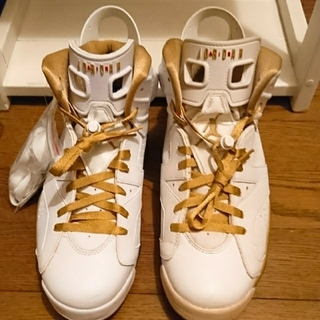 ナイキ(NIKE)のNIKE AIR JORDAN6 GMP 右 新品 左 美品 26.5(スニーカー)