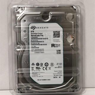 Seagate 内蔵型 3.5inch SATA HDD 8TB(テレビ)