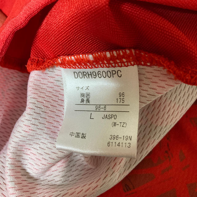 広島東洋カープ デサント社製 ストレッチ半袖ピステ Lサイズ