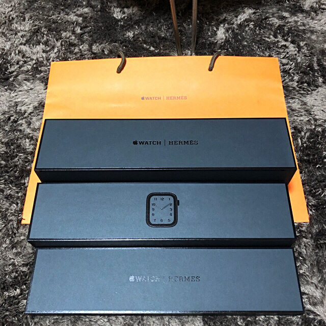 Apple Watch 5 Hermès ブラックBOX