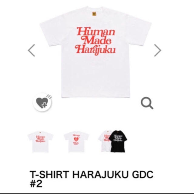 T-SHIRT HARAJUKU GDC #2【Mサイズ】 メンズのトップス(Tシャツ/カットソー(半袖/袖なし))の商品写真