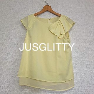 ジャスグリッティー(JUSGLITTY)の【期間限定お値下げ❣️】JUSGLITTY 雑誌掲載 アシメデシン ブラウス(シャツ/ブラウス(半袖/袖なし))