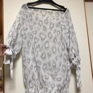 スナイデル(SNIDEL)のsnidel レオパードシフォンブラウス(シャツ/ブラウス(長袖/七分))