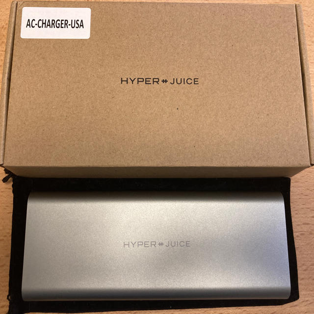 おまけ有HyperJuice 27000mAh USB-C モバイルバッテリー