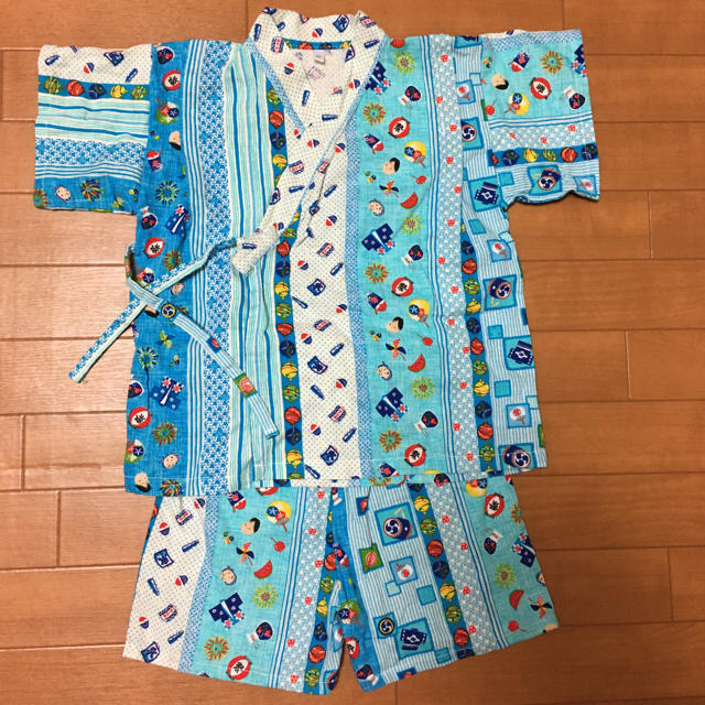 【男の子向け】甚平 95 キッズ/ベビー/マタニティのキッズ服男の子用(90cm~)(甚平/浴衣)の商品写真