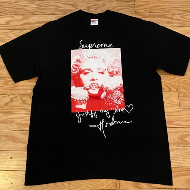 シュプリーム supreme madonna tee 黒 M