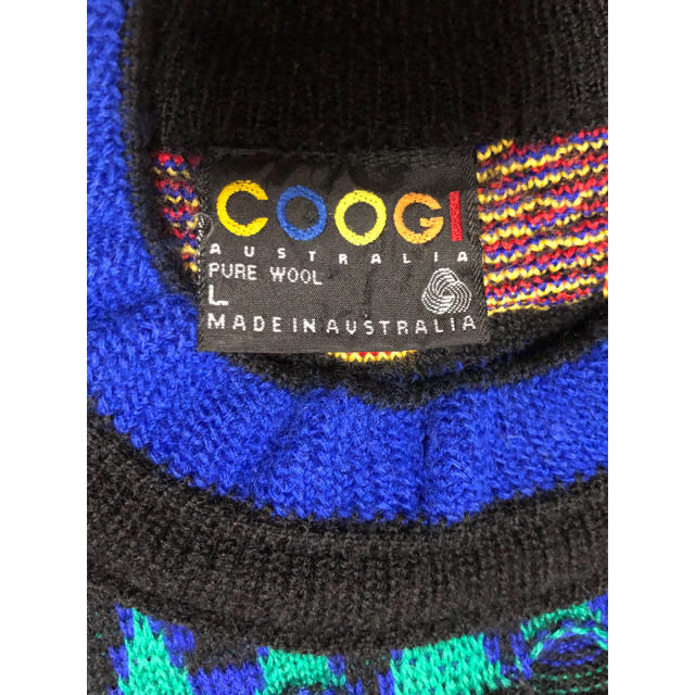 COOGI Vintage トライアングル 立体編み ニット セーター