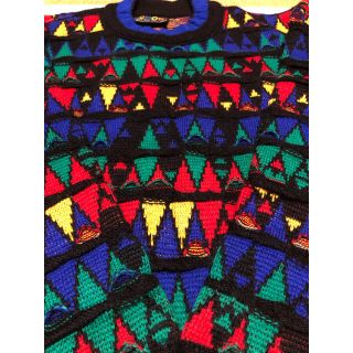 COOGI - COOGI Vintage トライアングル 立体編み ニット セーターの ...