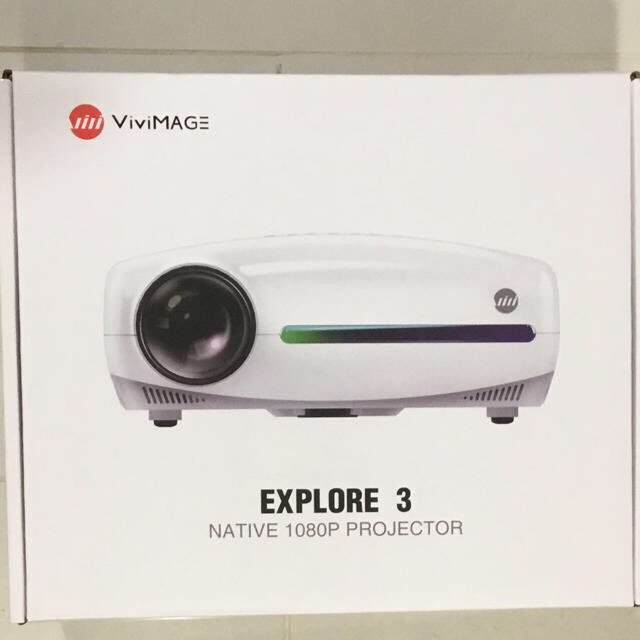 VIVIMAGE Explore 3 ネイティブFHD 高輝度プロジェター
